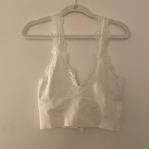 white tank with lace detail